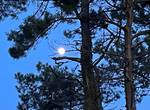 Pleine lune sentier cotier