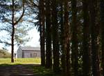 Cabane de l'Ecureuil, vue du parc