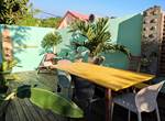La terrasse de la Kaz Auberge