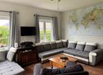Salon confortable dans une maison de vacances
