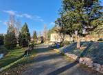 Accès et route privative du Domaine