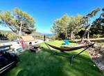 Jardin privatif vue mer