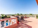 Terrasse chambre numéro 7 Rocha 