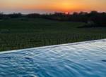 piscine soir