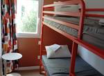 Chambre à coucher lits superposés