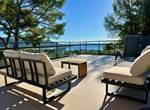 Terrasse privative vue mer et collines