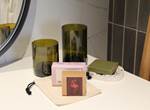 rituel solide et local : savon de Marseille, savon doux pour la douche, shampoing solide offerts