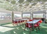 Espace extérieur repas réunion jeux 