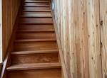 Escalier vers les chambres