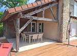 Gîte du Causse Loubressac Terrasse couverte