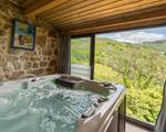 Spa La Calade Chirols Ardèche vue sur la vallée