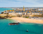 Plage de Bon Secours à Saint-Malo