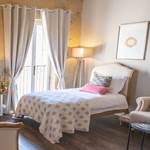 Chambre double lits séparés