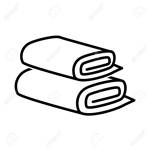 serviette de bain
