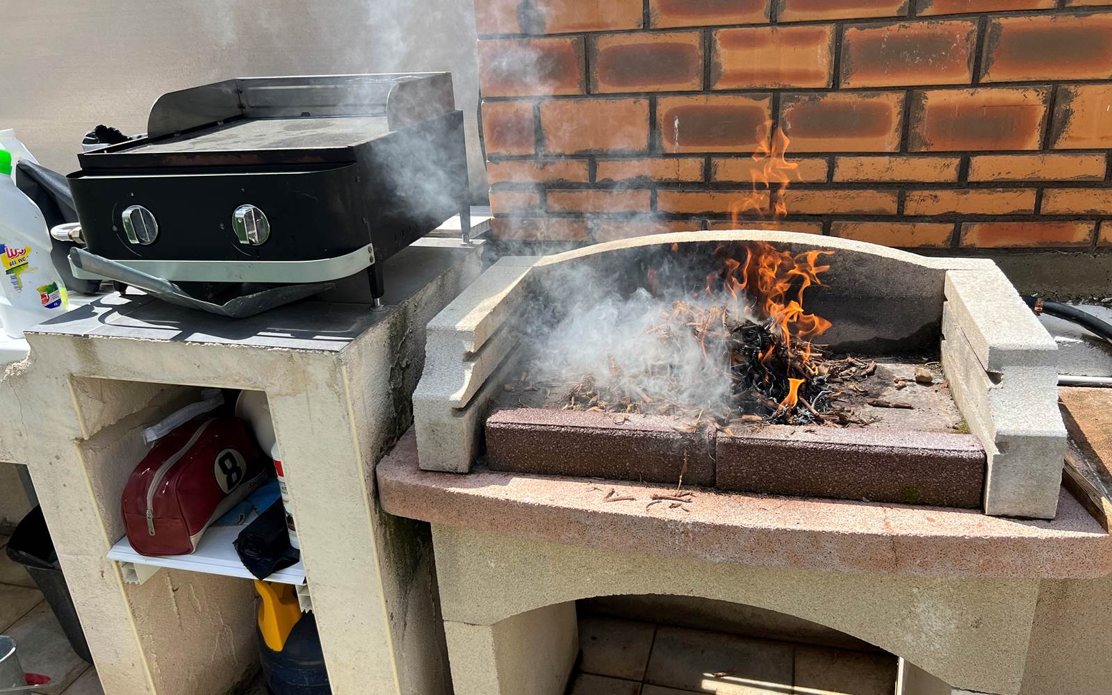 barbecue et plancha