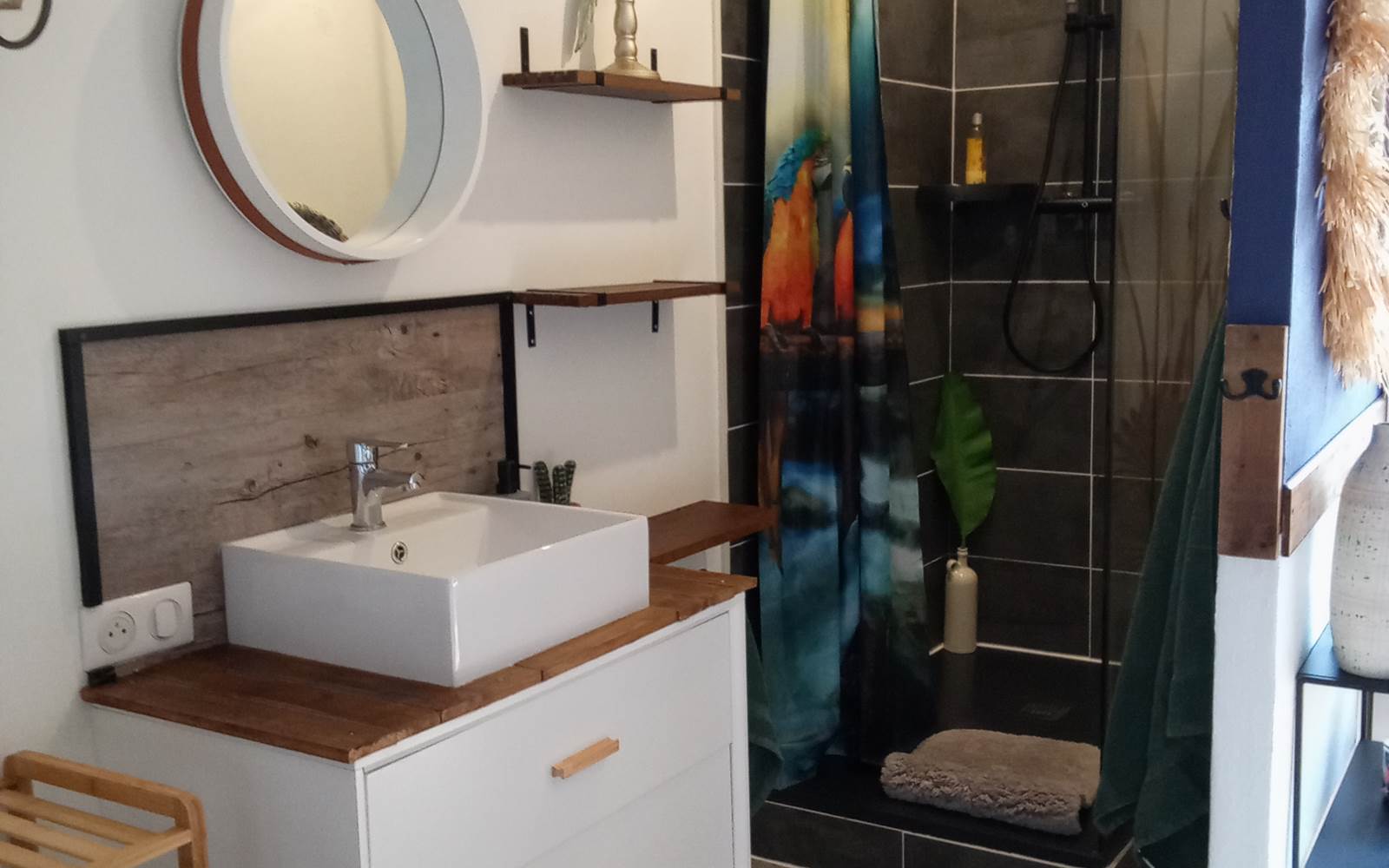 sdb chambre tropicale