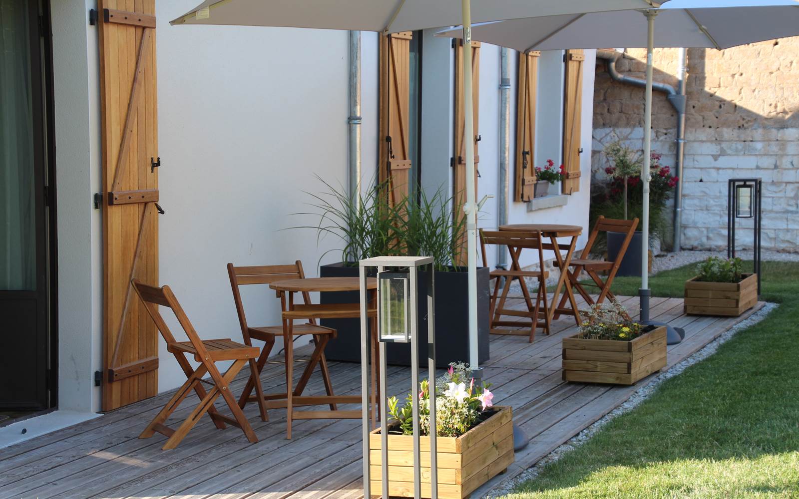 terrasses au calme