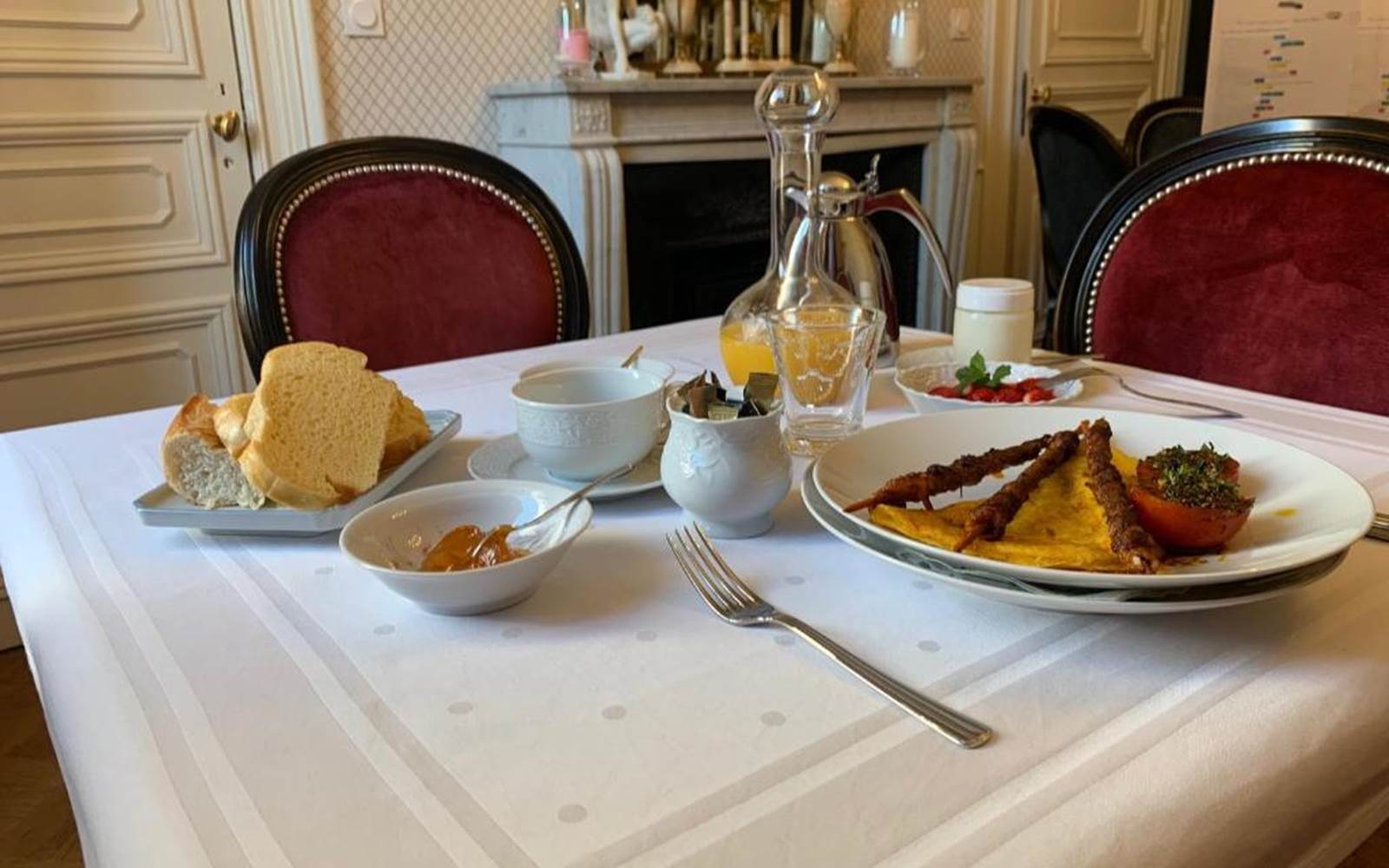 au fil du temps chambre d'hote petit dejeuner