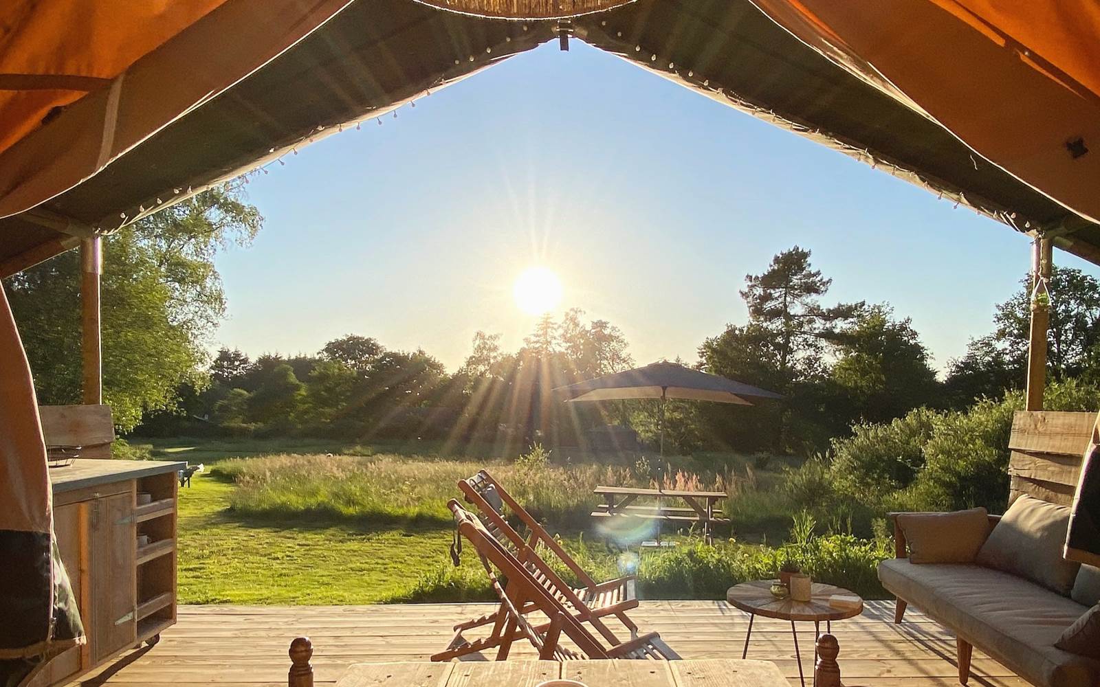 Le Ranch Camping - Tente Safari 1