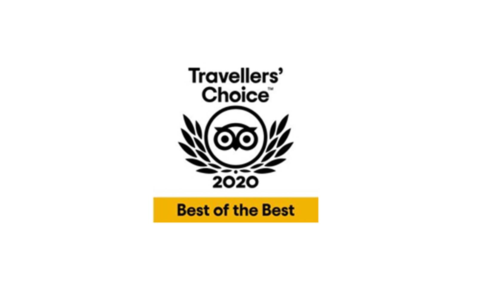 TripAdvisor Travellers Choice Best of the Best 2020