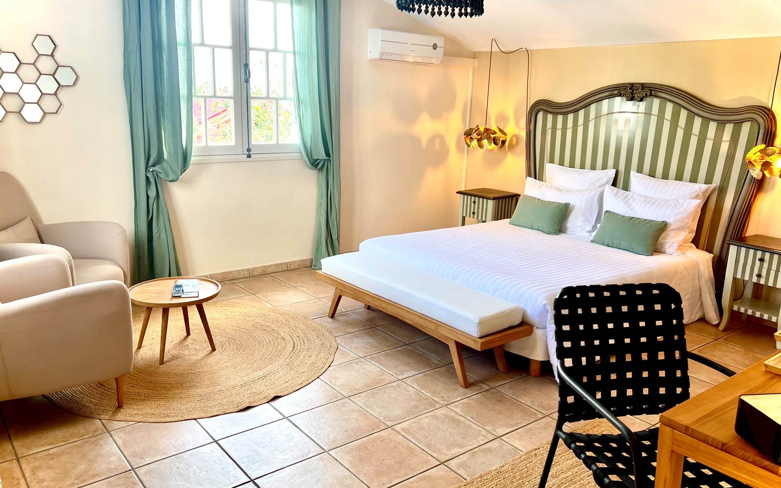 Chambre Fleur de canne 11 - La villa des cannes - Sainte Marie - île de la  Reunion