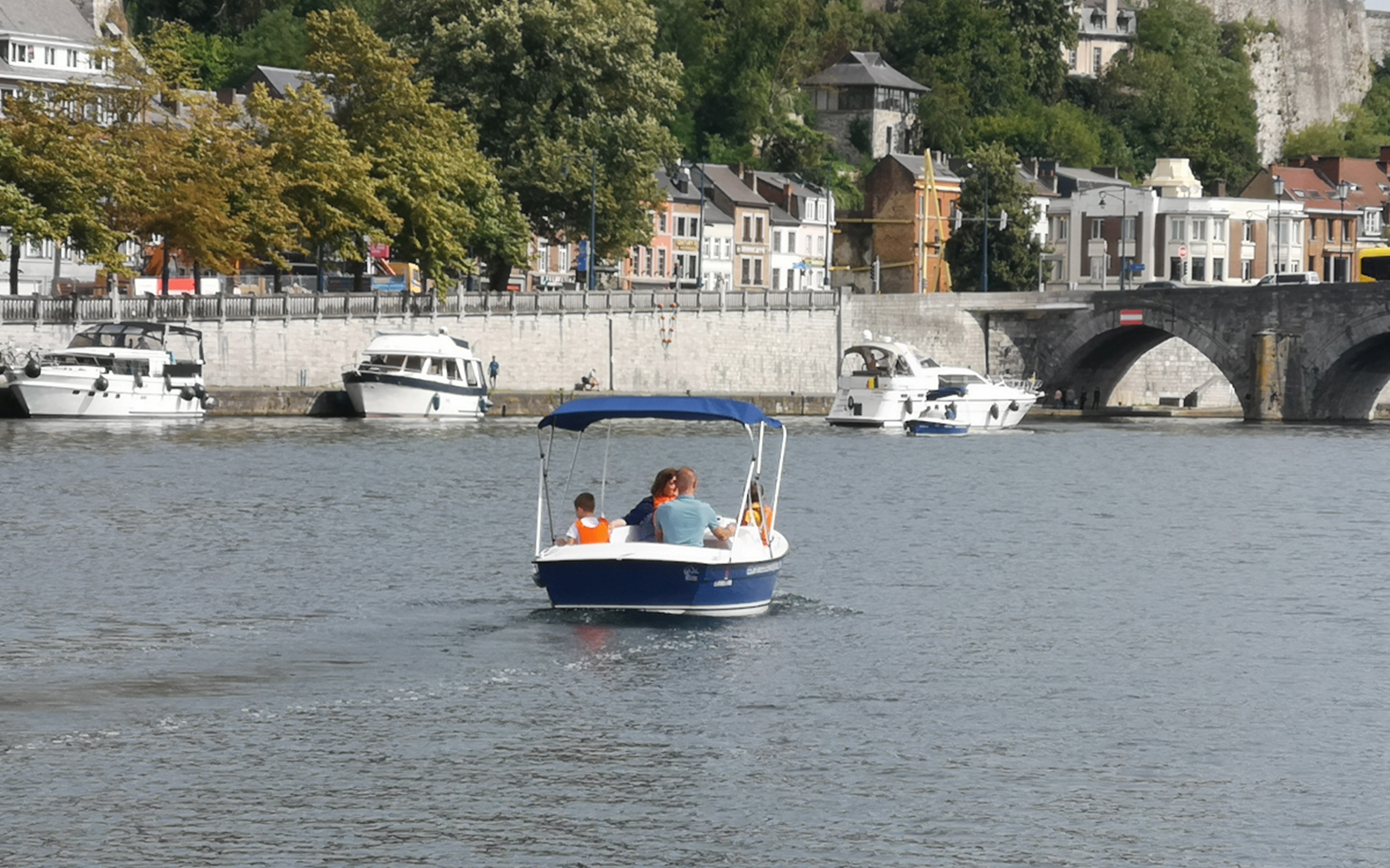 Les Capitaineries de Namur - Bateau sans permis