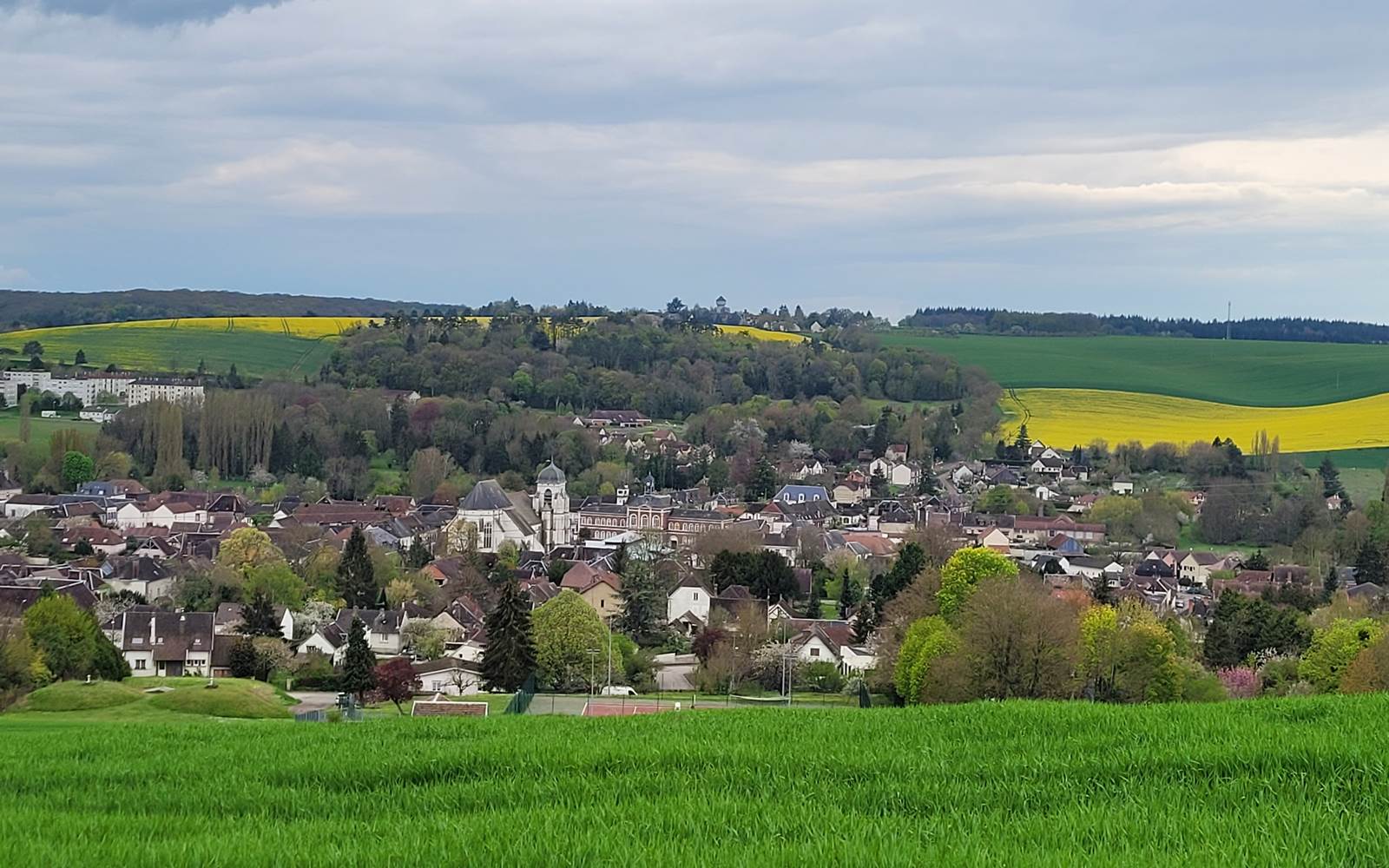 Aix en Othe Paysage