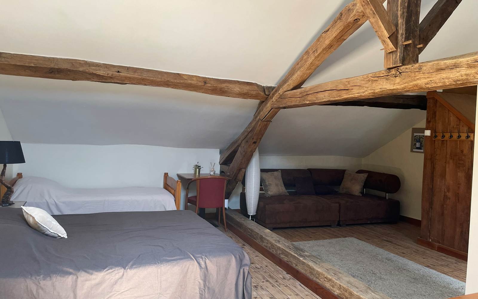 Photo de la Chambre Champagne - Chambres d'hôtes La Grange Richard à Dinsac