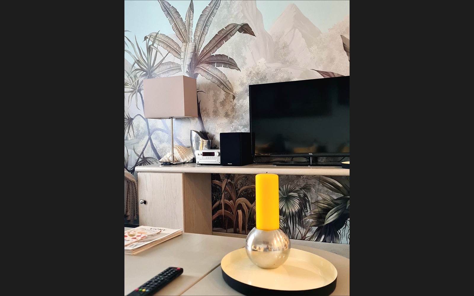 VILLA DU LAC VICHY - salon TV