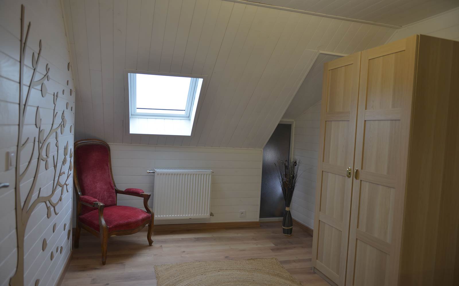 chambre verte étage