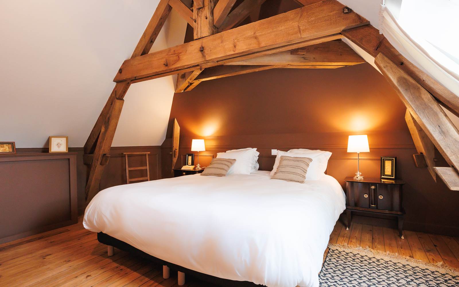 chambre chocolat gite de charme Le Quatre feuilles proche Puy du Fou