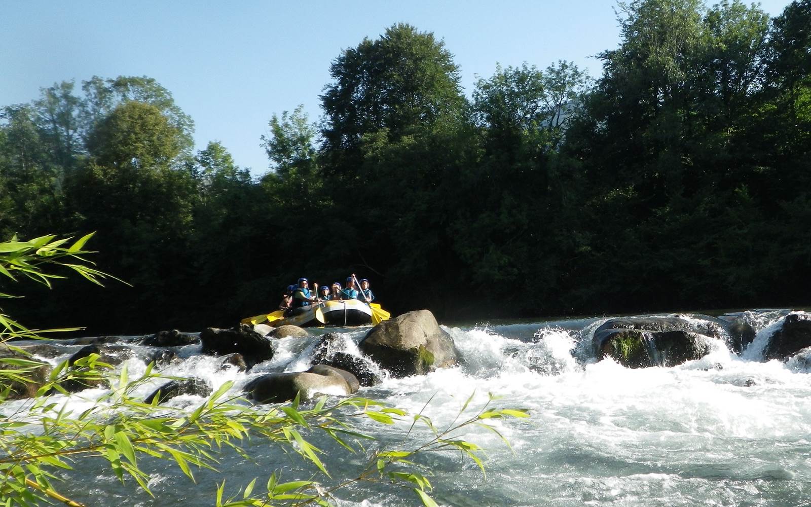 sensation rafting evasi'eau