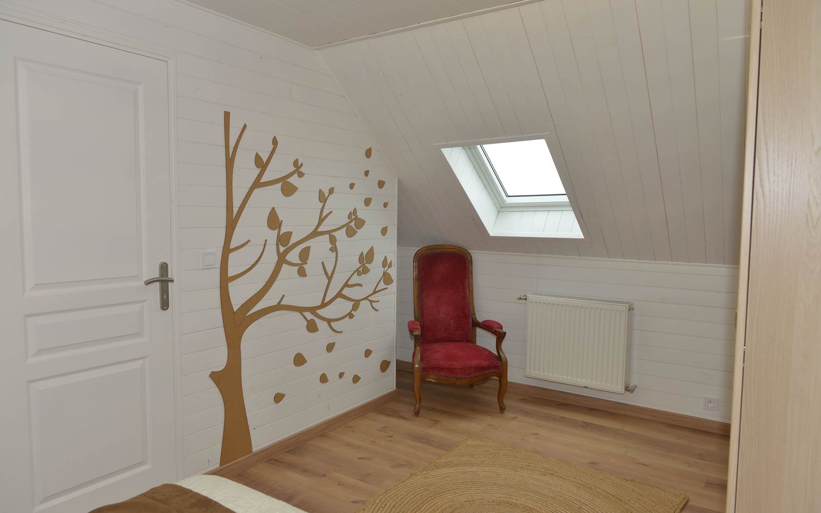 chambre verte étage