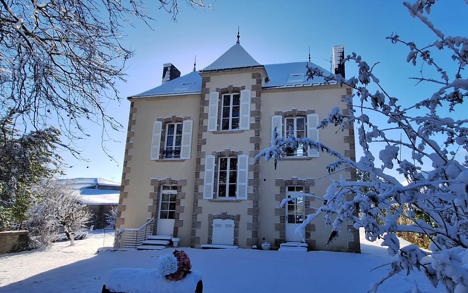 Le Quatre Feuilles en mode hivernal