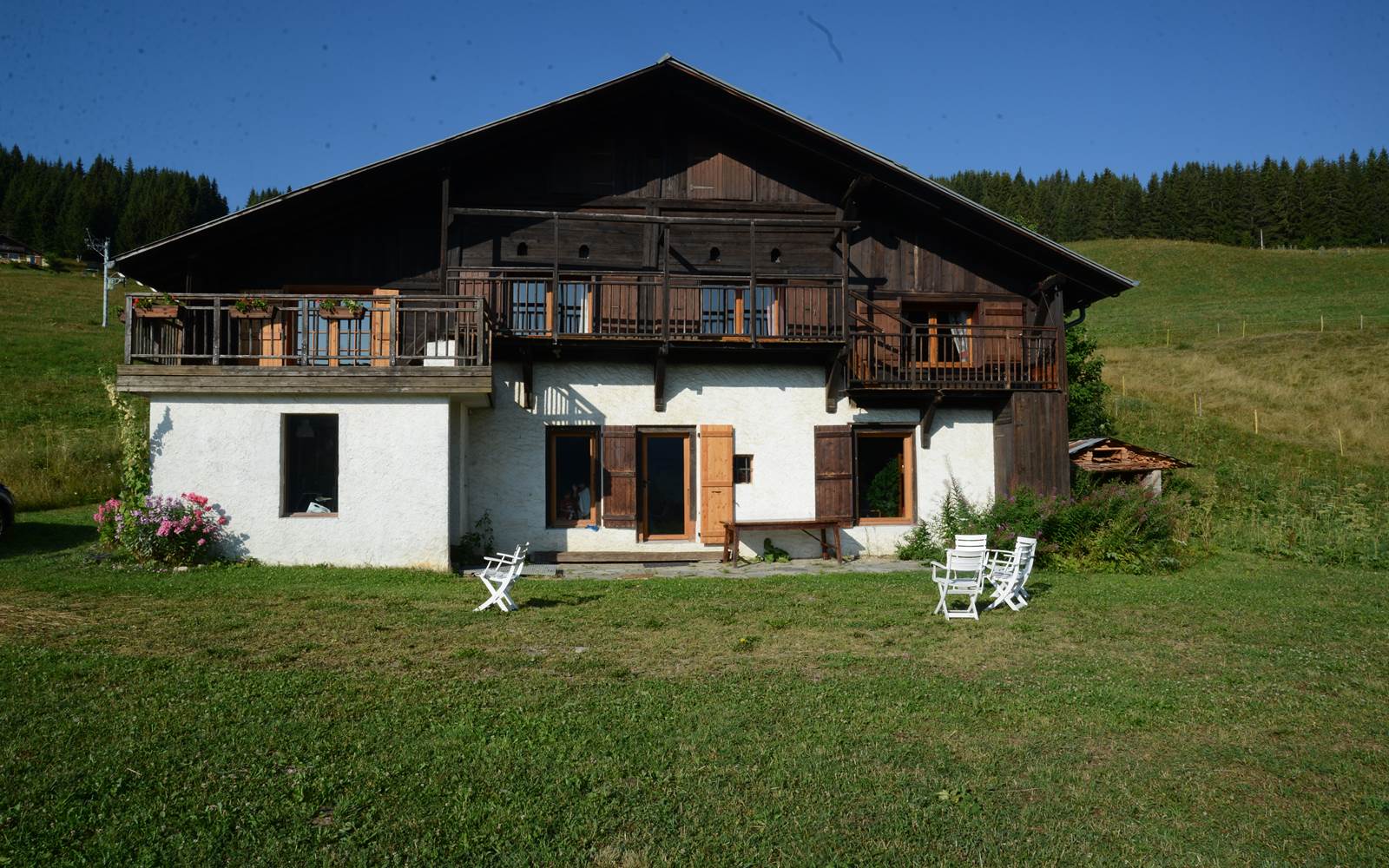 Espace Diamand, Crest Voland, Chalet des Molliettes (été)