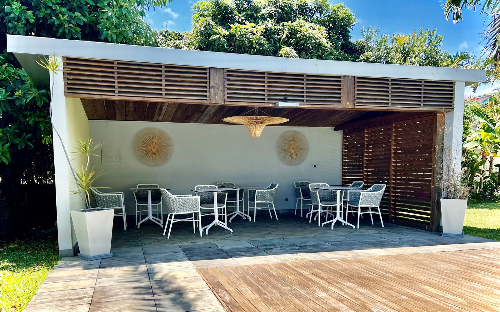 Poolhouse - La villa des cannes - Sainte Marie - île de la  Reunion