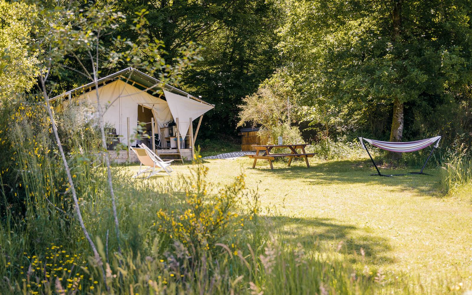 Le Ranch Camping - Tente Safari