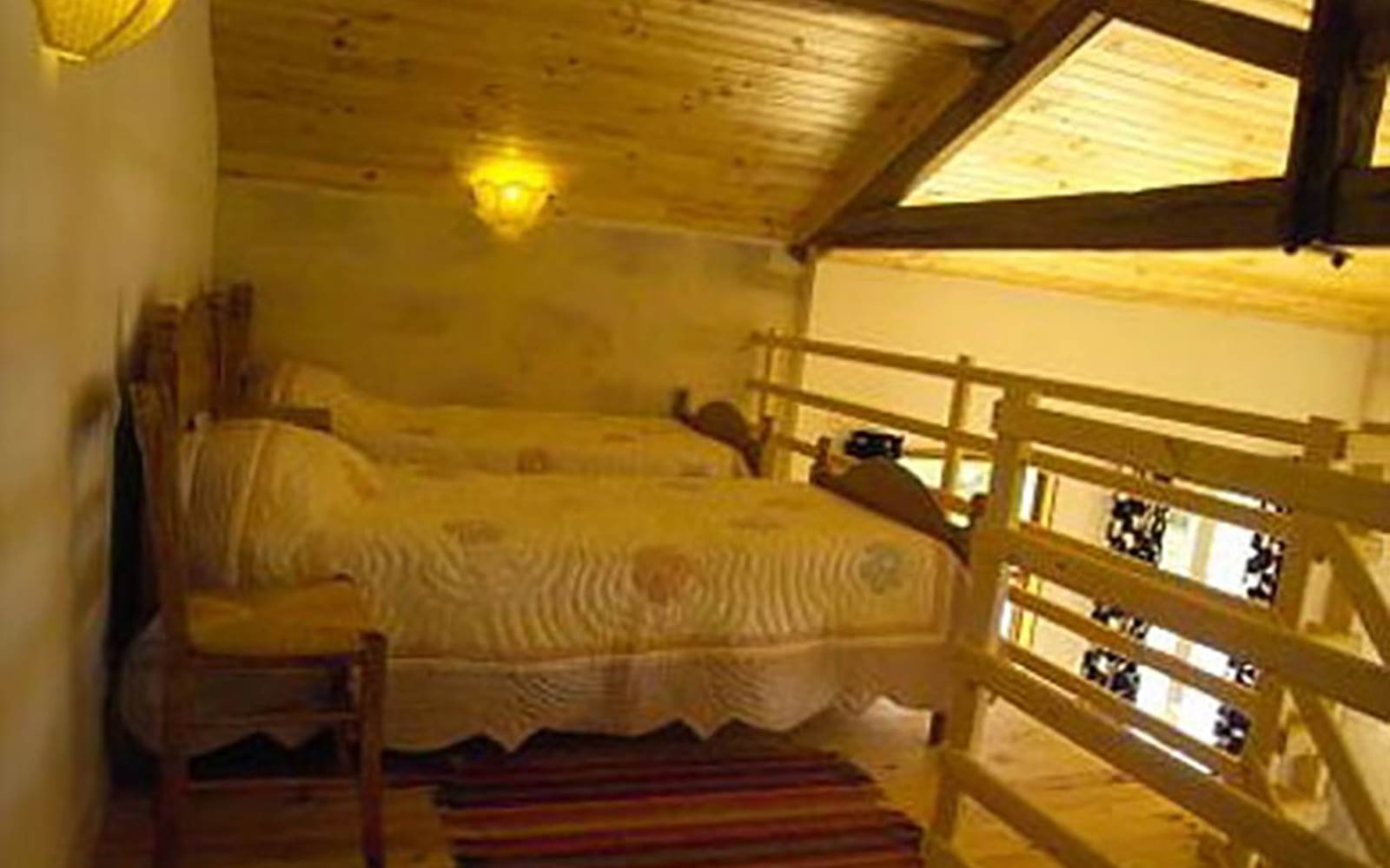 Chambre en mezzanine