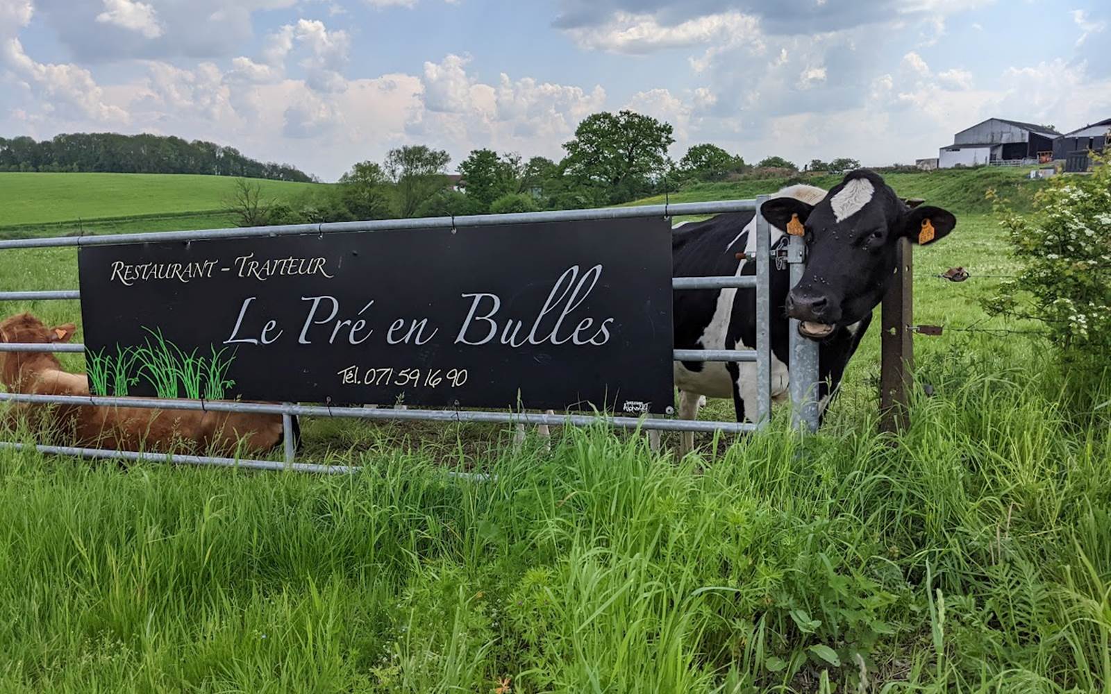 Le Domaine de Falimont, c'est aussi une ferme avec de bons produits locaux