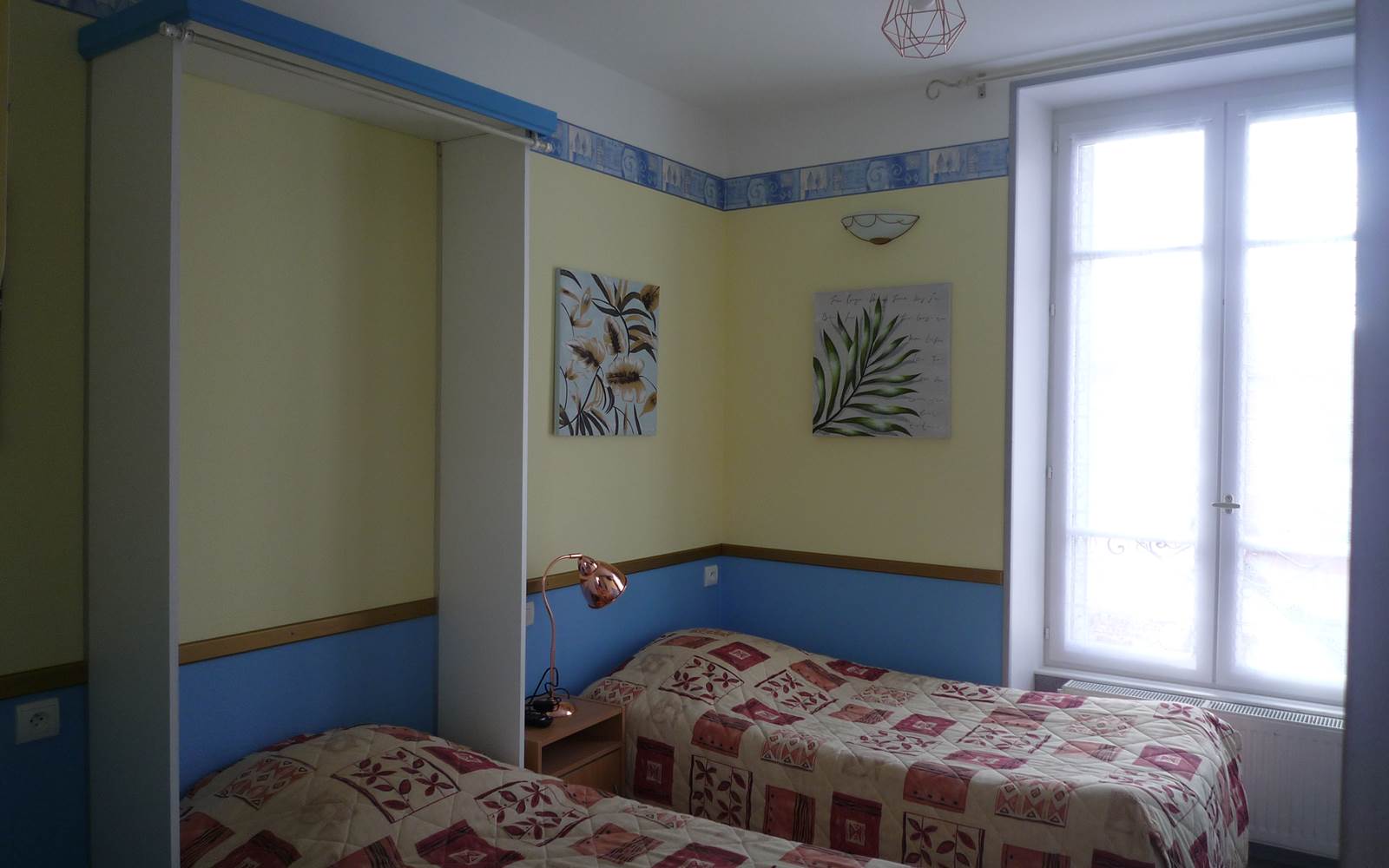 Chambre lits jumeaux 90