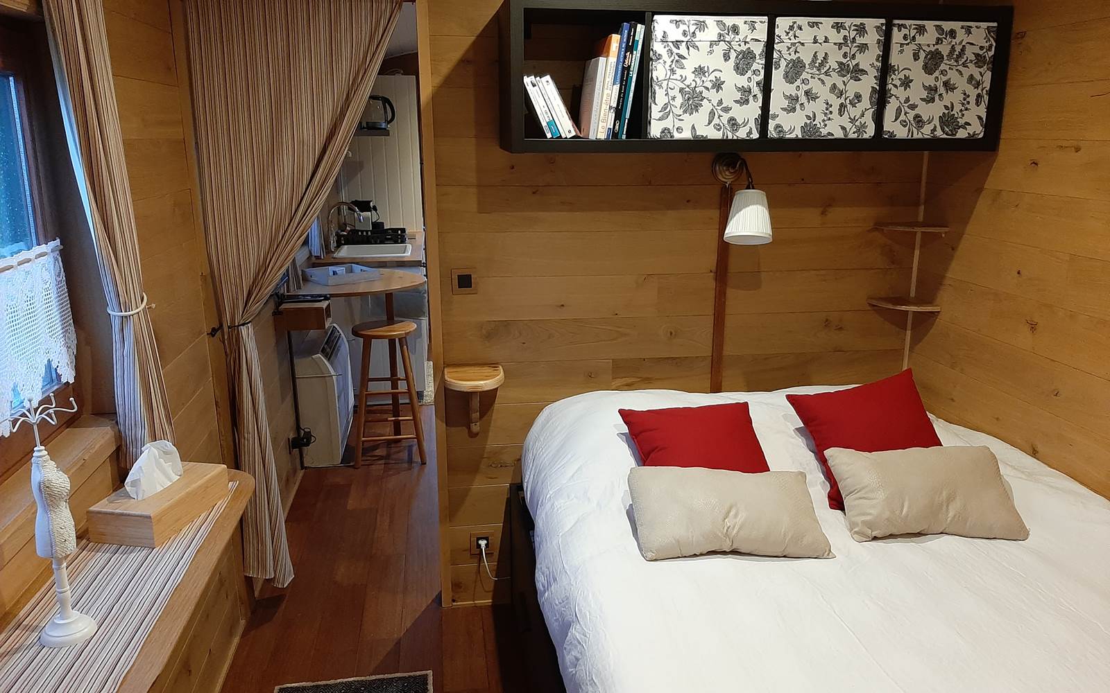 Roulotte: chambre