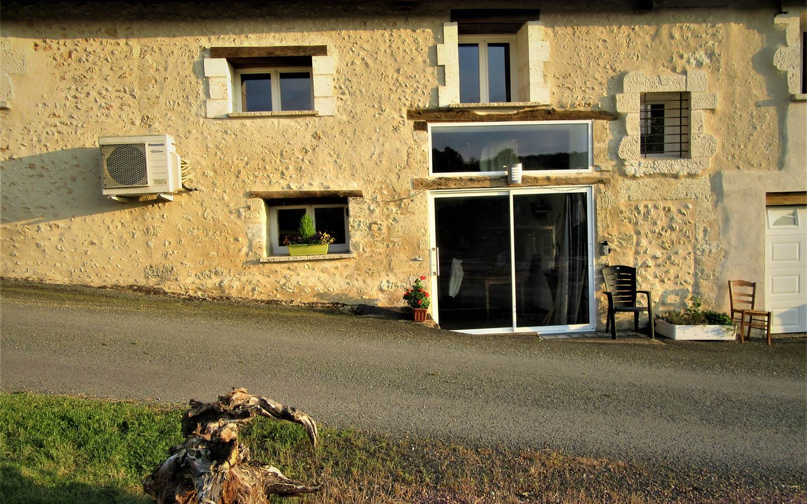 entrée du "gîte intimité"