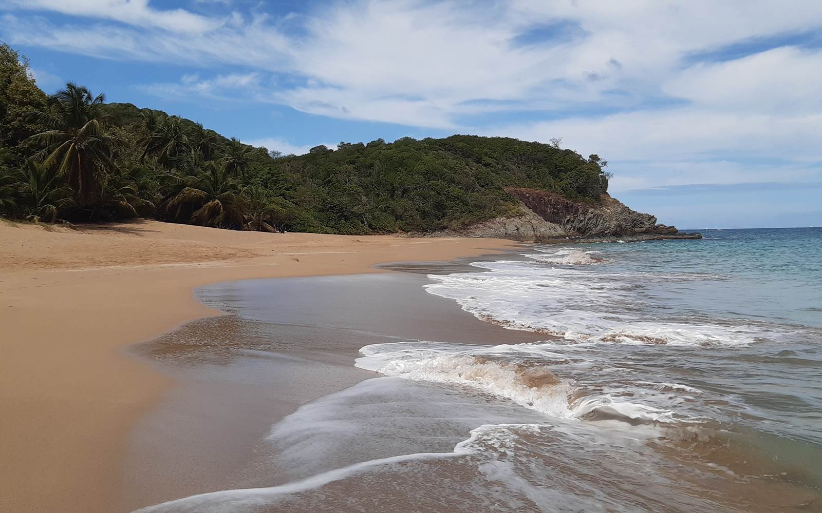 Plage Anse Tillet cotè gauche