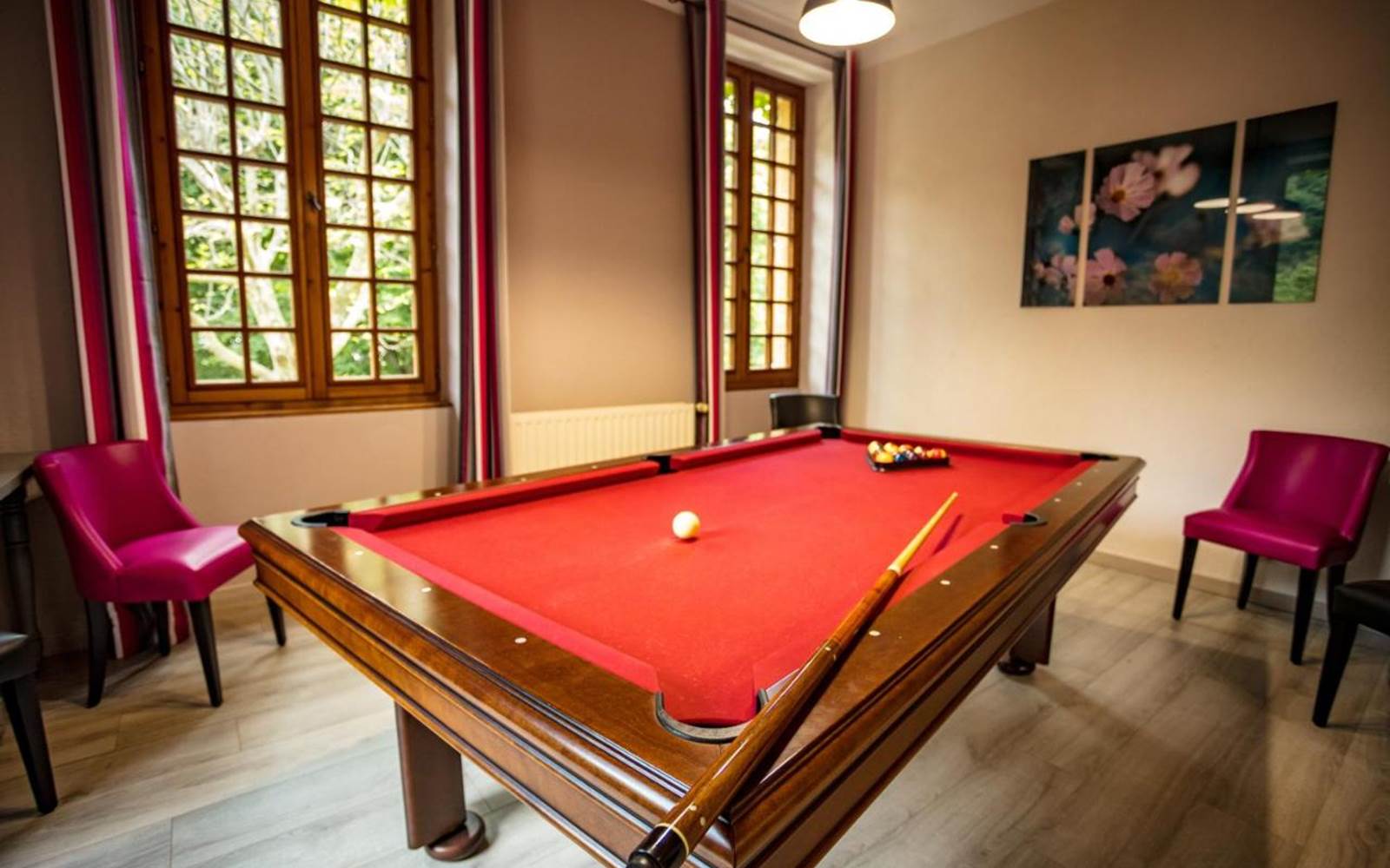 Hostellerie du grand duc billard