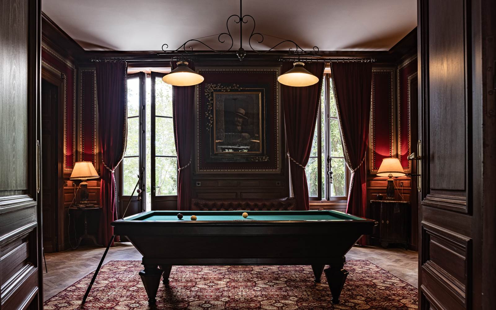 Château Sénéjac - Le Pian Médoc - Chambres d'hôtes - billard