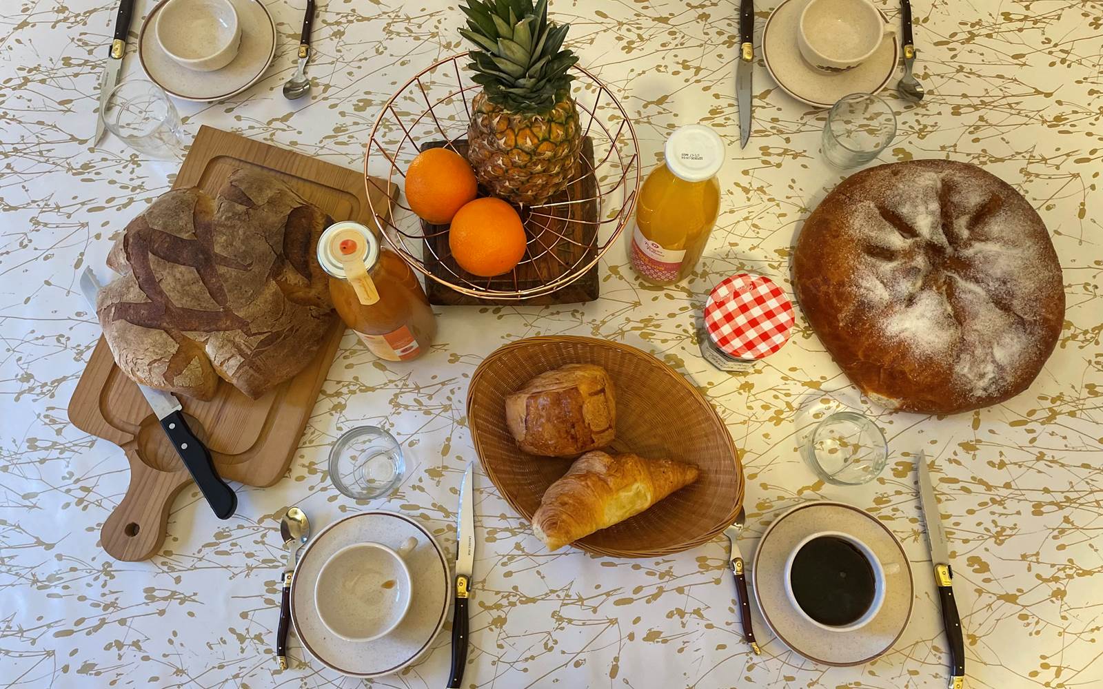 Petit déjeuner Hébergement Aveyron