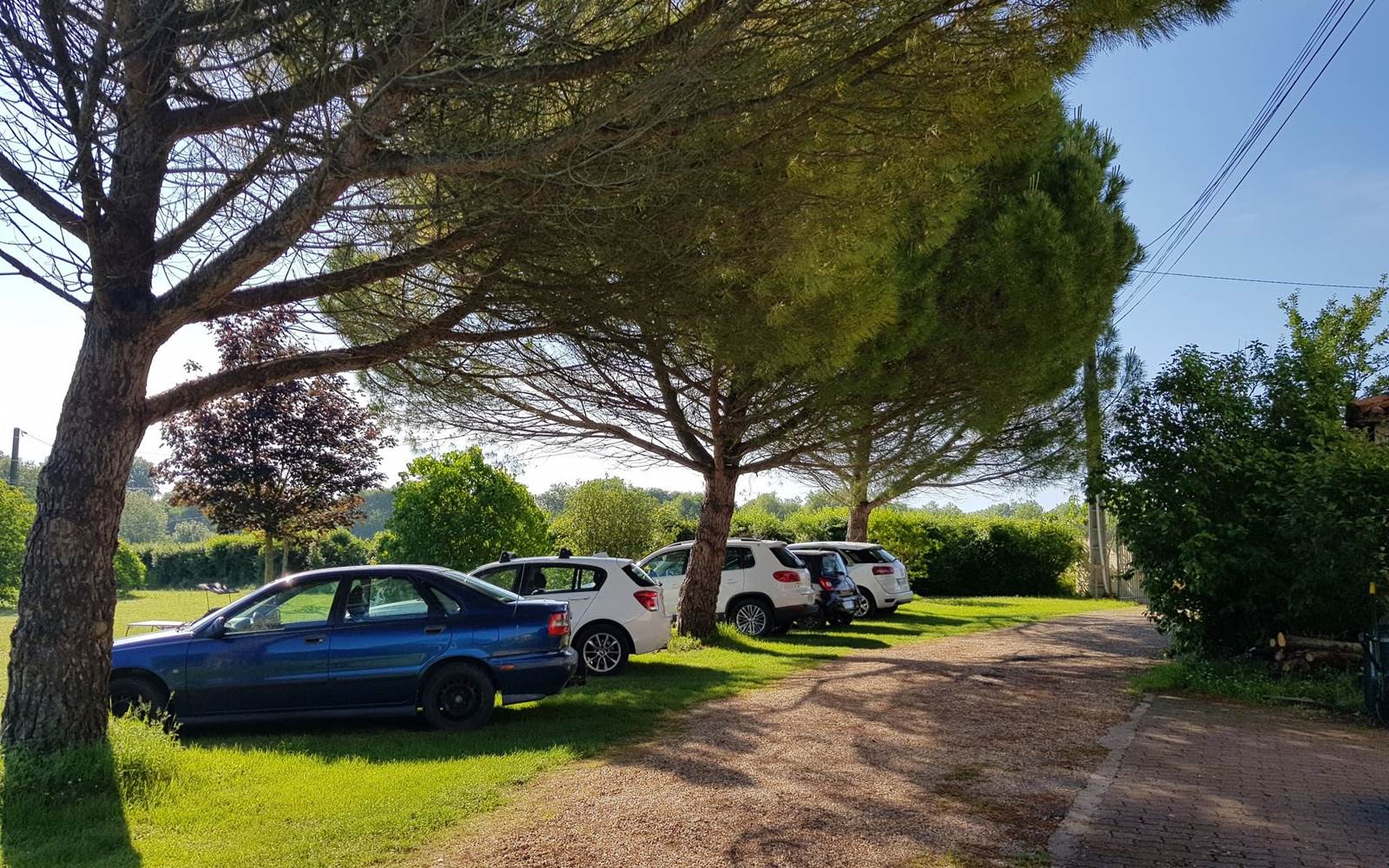 Domaine de Pelouaille - parking