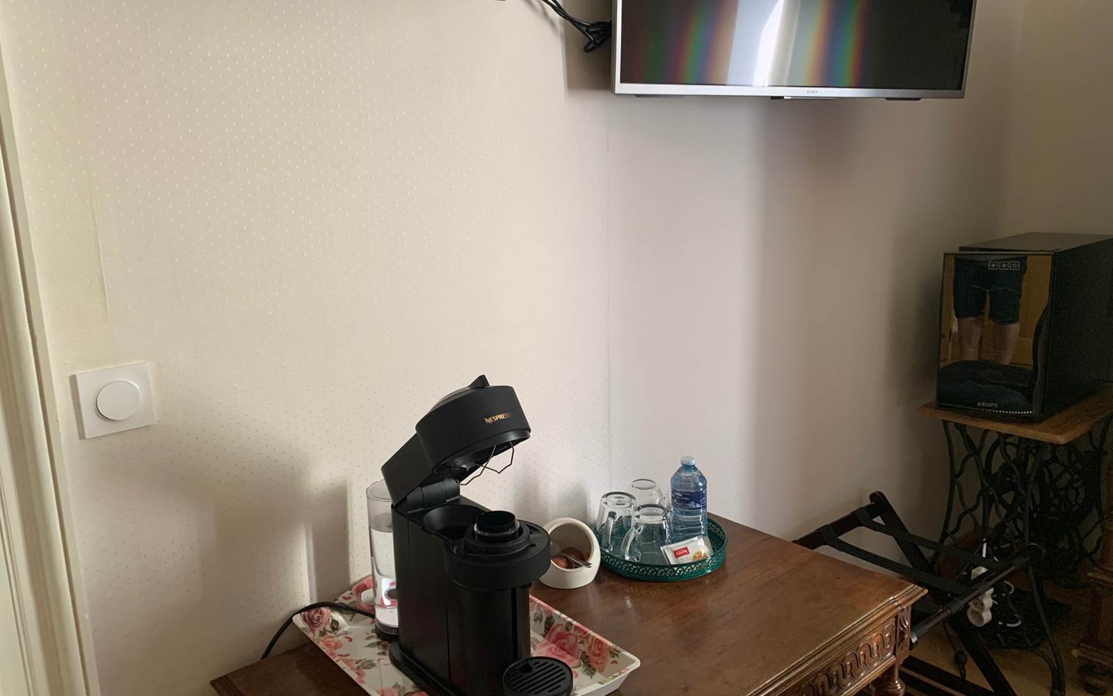 plateau de courtoisie Chanvre et garance