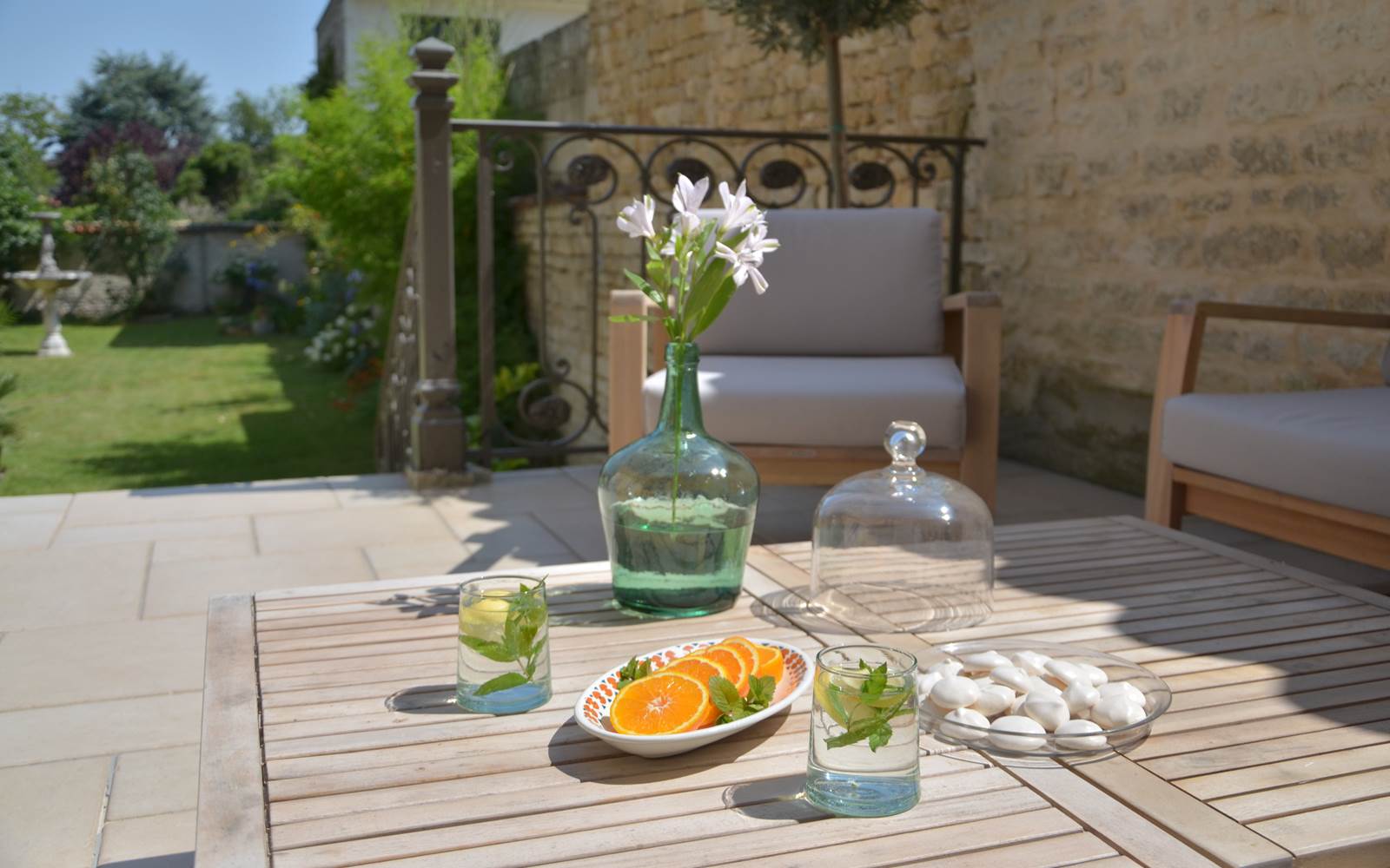 Détente en terrasse