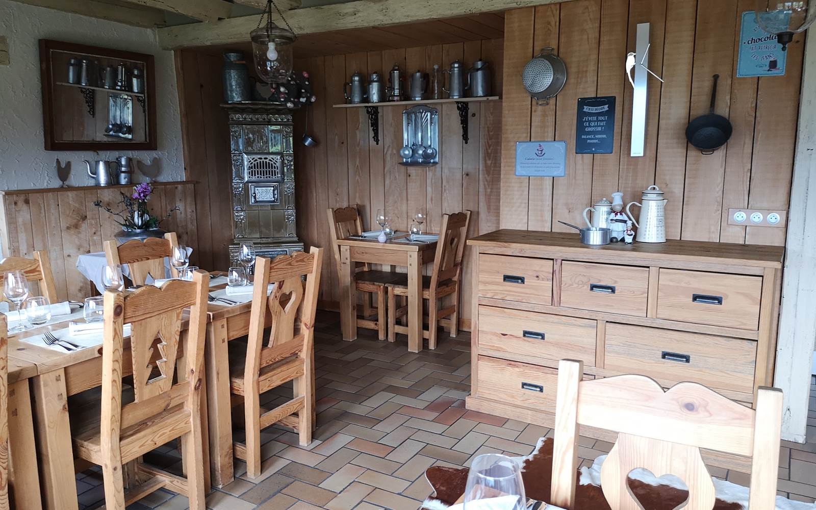 le restaurant décoration montagnarde